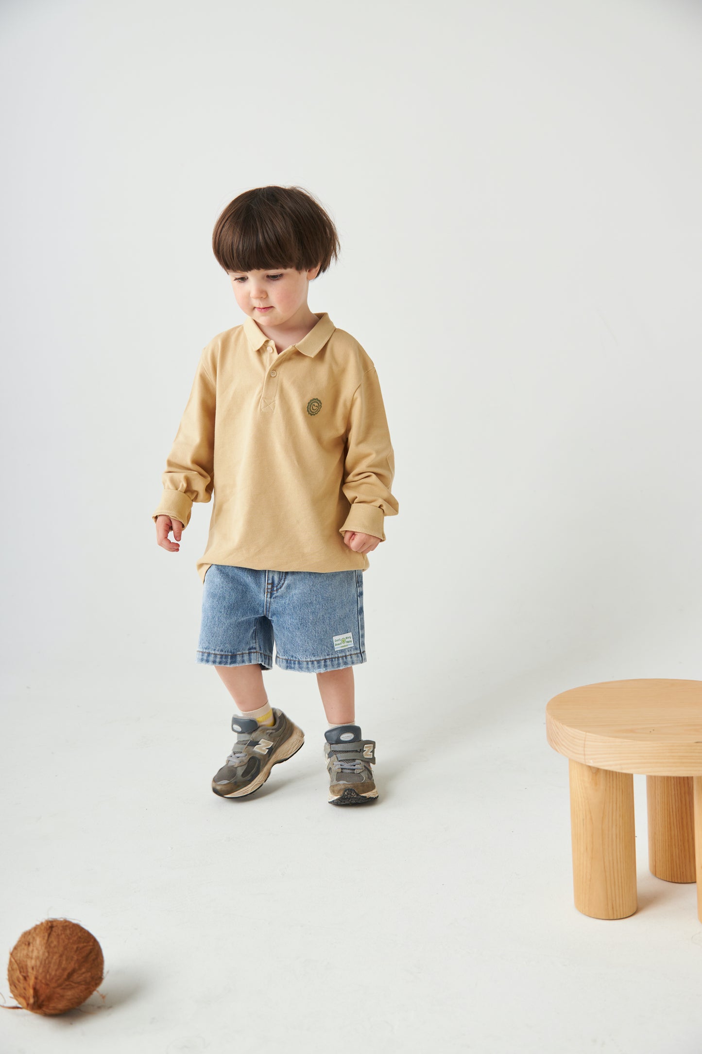 Mini Mal Collared Longsleeve