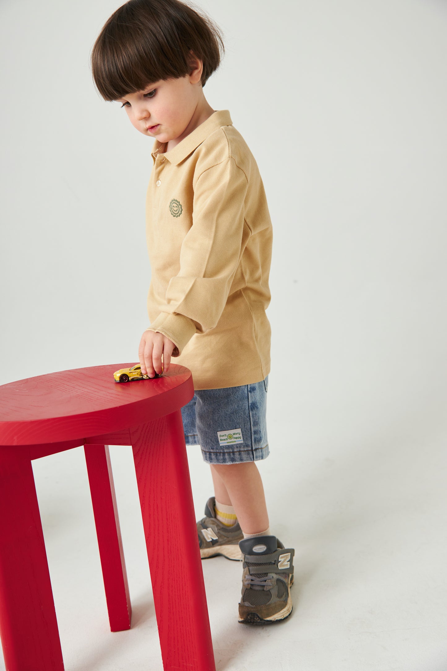 Mini Mal Collared Longsleeve