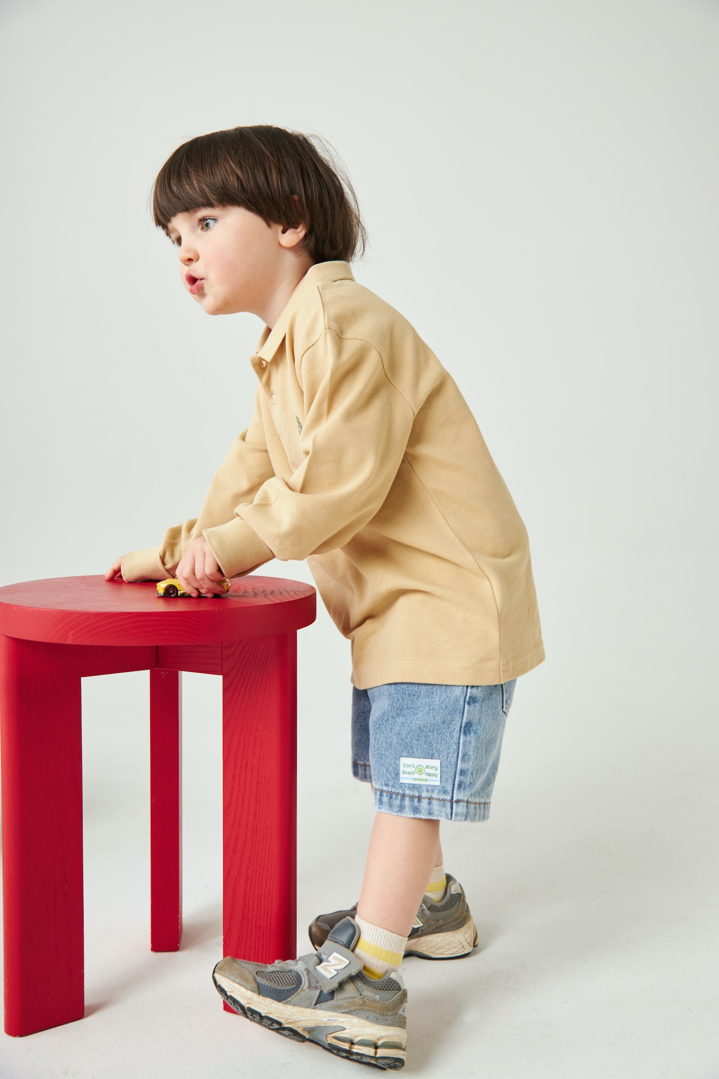 Mini Mal Collared Longsleeve