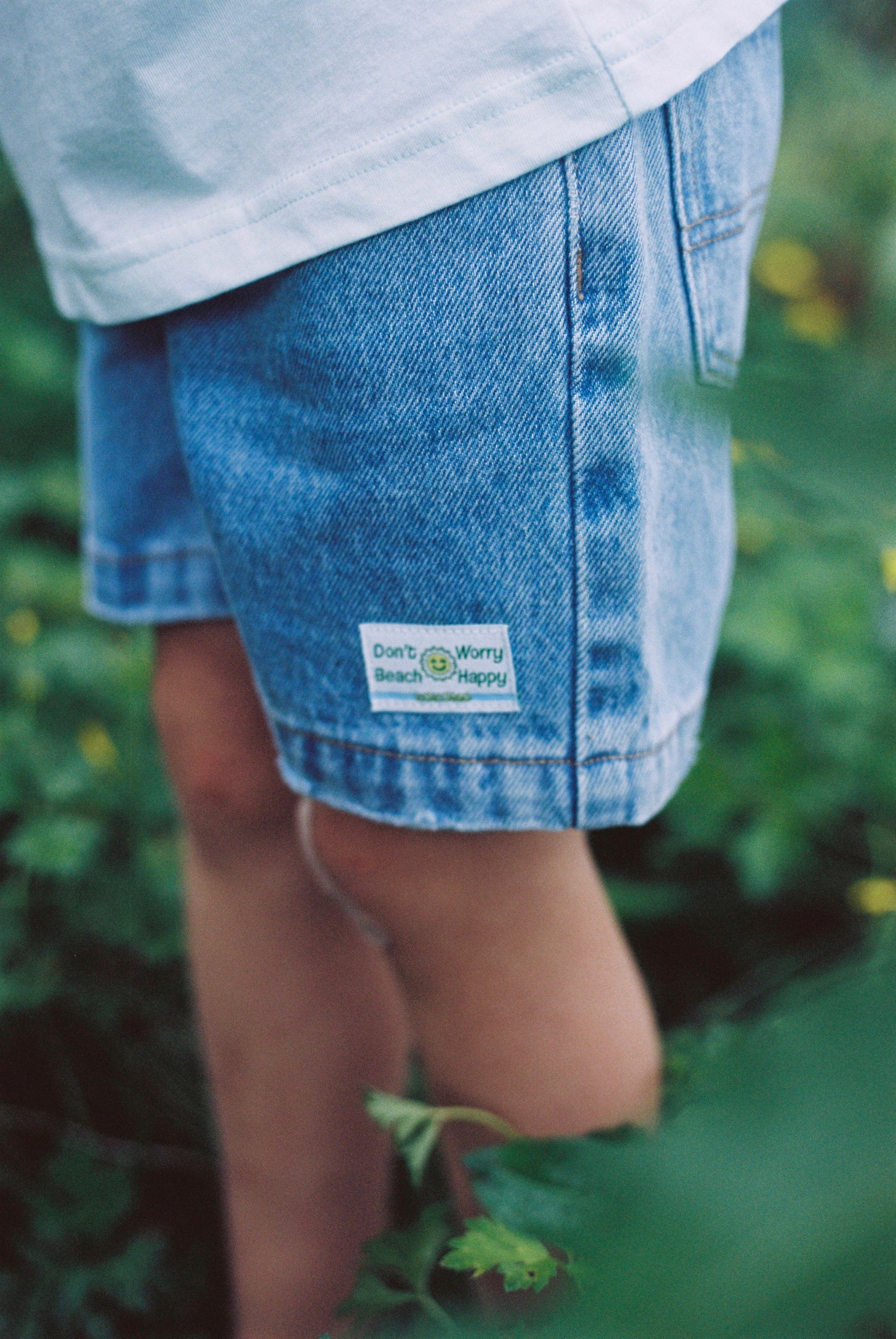 Wipeout Denim Shorts
